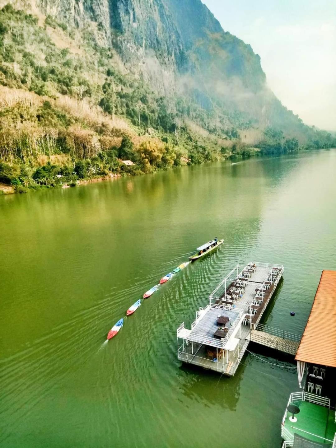 Cam U View Bungalow Hotel Nongkhiaw Exterior foto